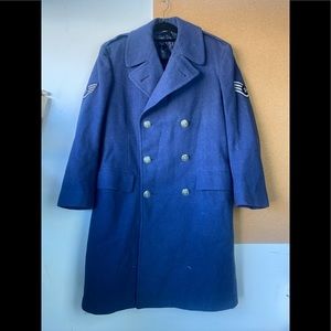 Vintage USAF wool overcoat Military size 40 perfect from 1940’s
